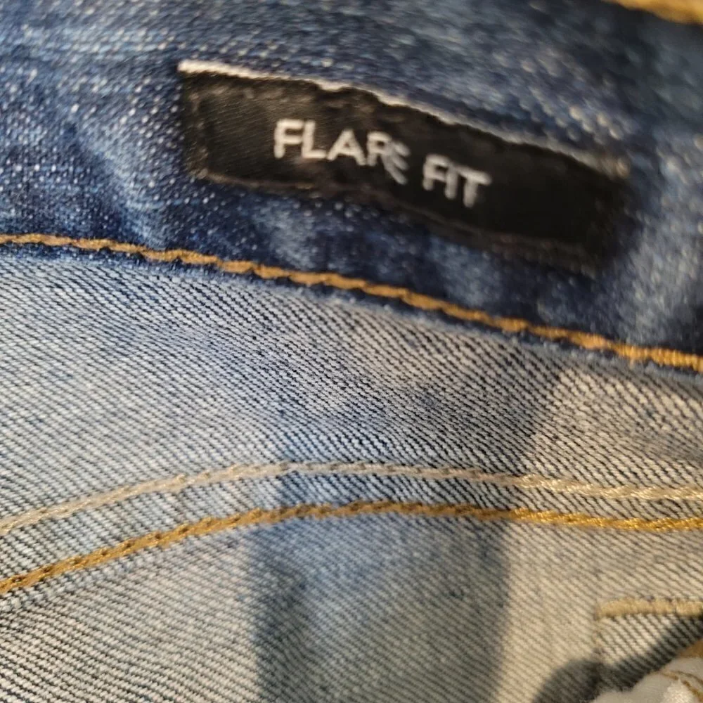 Calvin Klein Fit Flare Medium Wash Jeans